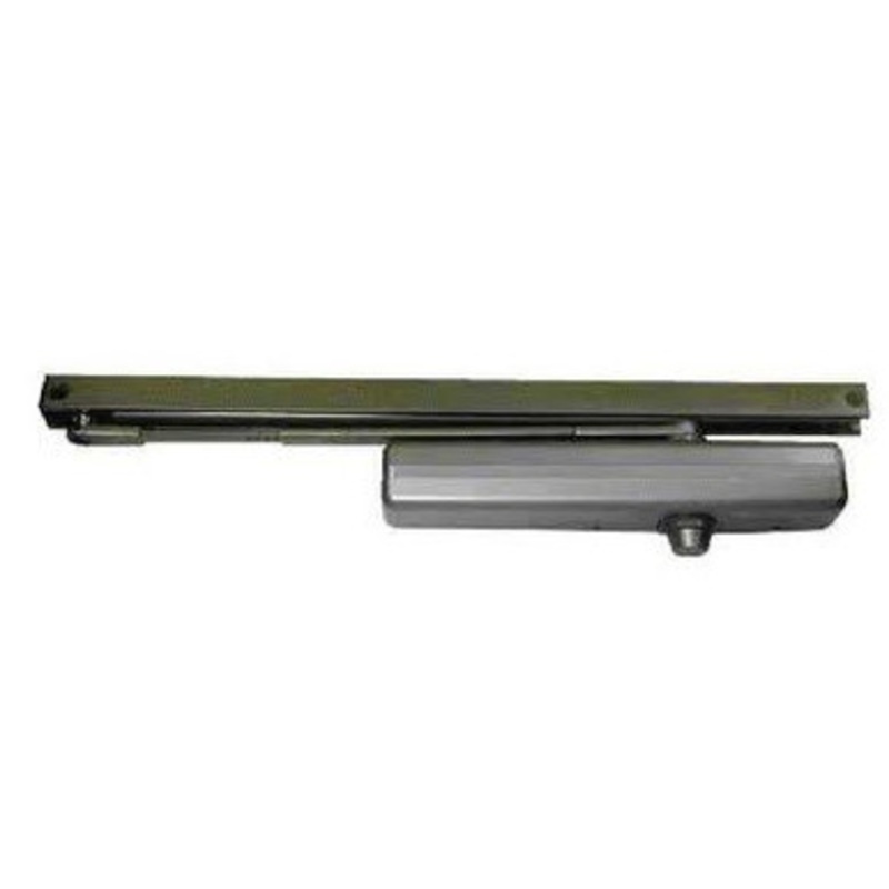 LCN 1461T-H-BUMPER-BLK-DS Surface Bumper Universal Single Lever Track part Hold-Open Door Closer Arm in Black Designer Series Finish