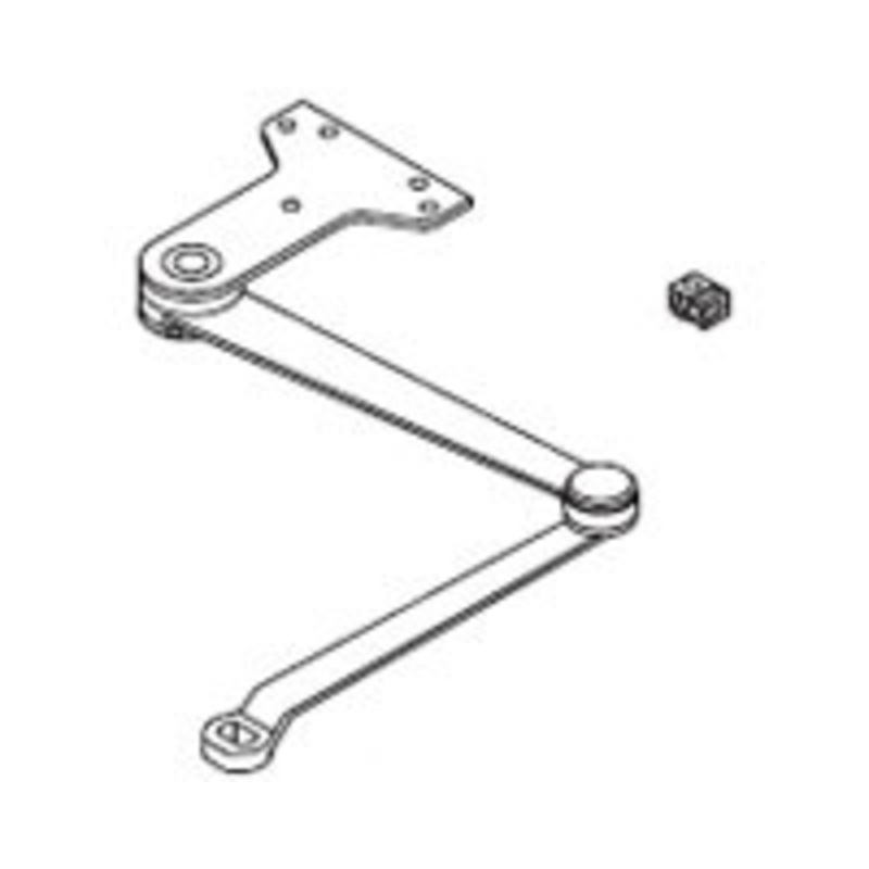 LCN 4110-3049EDA RH US26D 4110 Ser H Eda Right hand Satin Chrome