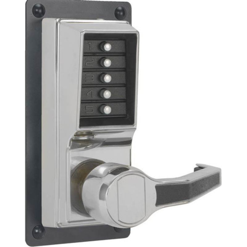 Simplex LRP1010-026-41 Exit Trim Lever in Bright Chrome