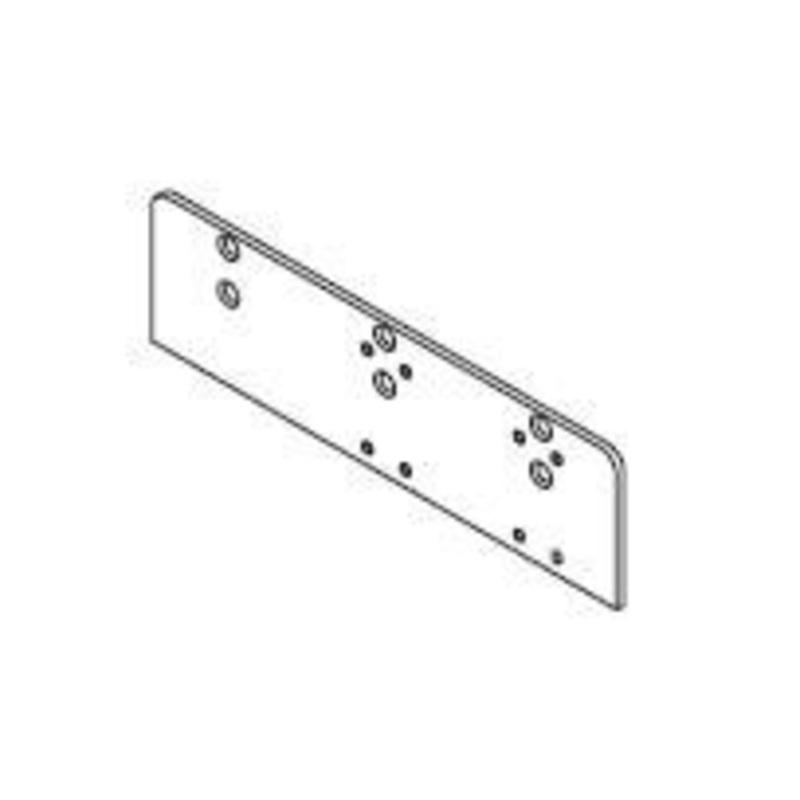 Drop Plate, Low Ceiling #4040XP-18G AL  LCN