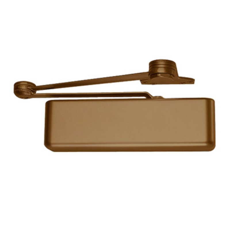 LCN 4111-SCUSH-LH-STAT-DEL Smoothee Door Closer part Spring Cush Arm in Statuary Delayed Finish