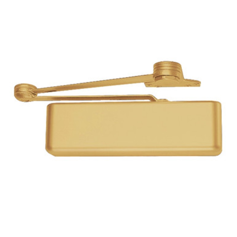 LCN 4111-CUSH-LH-US3 Surface Mount Smoothee Door Closer part Cush Arm in Bright Brass Finish