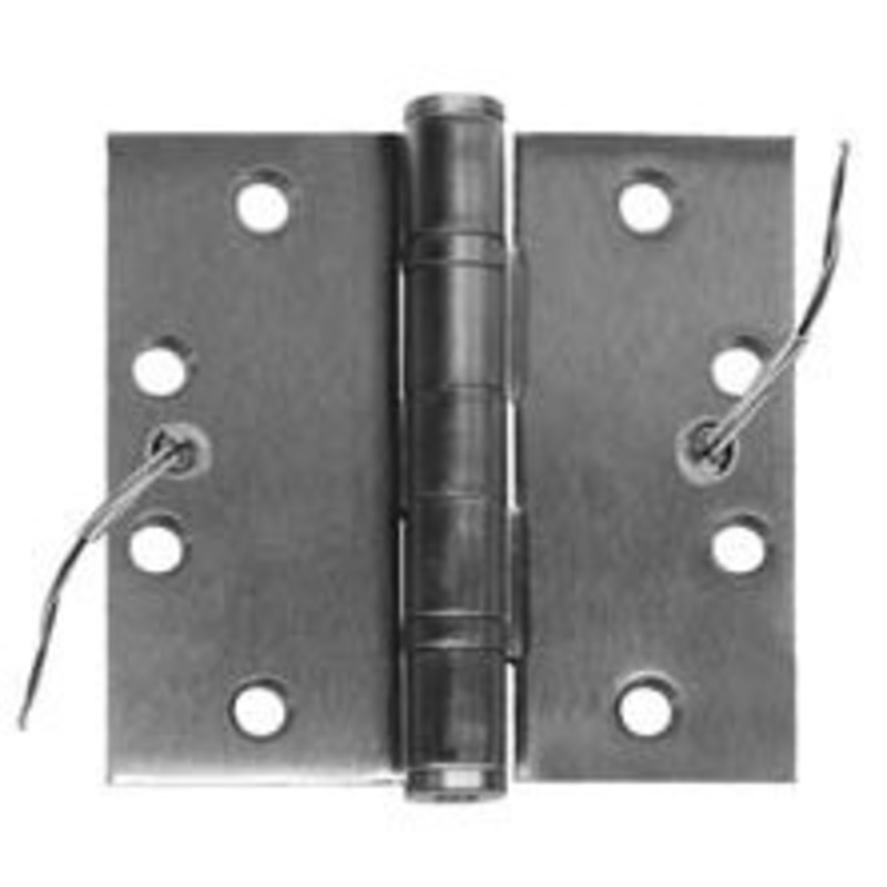 Stanley Hardware Stanley CECB168-18-4-1/2×4-1/2 Concealed 8 Wire Electric Thru-Wire Hinge