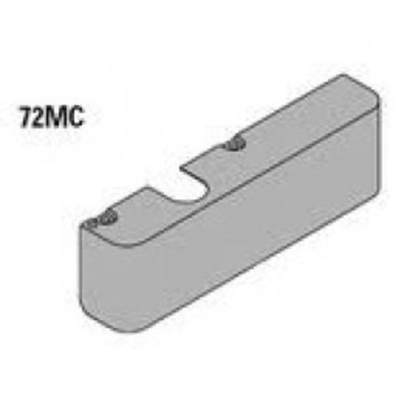 LCN 4010-72MC-LH-US26D Left Hand Metal Cover Satin ONLY Chrome Finish