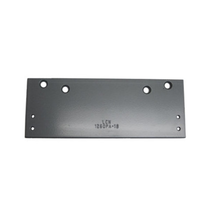 LCN 1260-18-LTBRZ Pull Side Drop Plate ONLY Top Rail Arm Screw in Light Bronze Finish