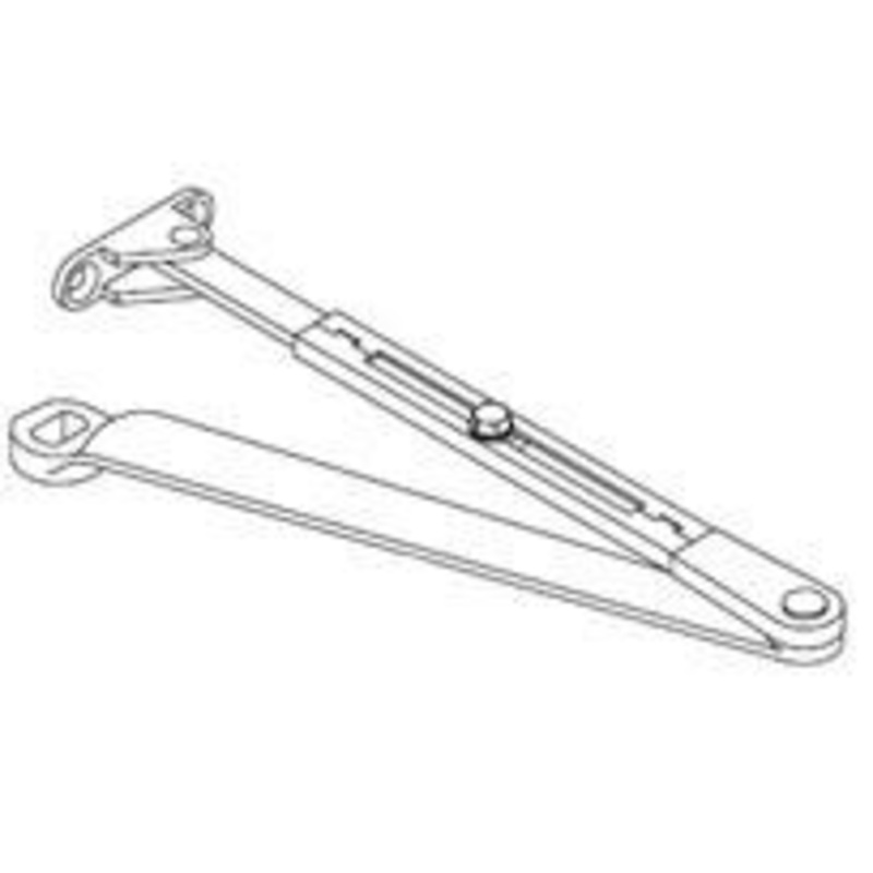 LCN 4010-3077-US10 Surface Mount Door Closer Regular Arm Screw in Satin Bronze Finish