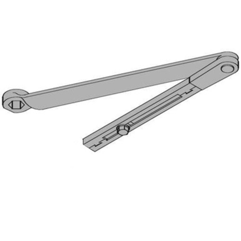 LCN 4820-77-AL Door Closer part Arm and Forearm Assembly in Aluminum Finish