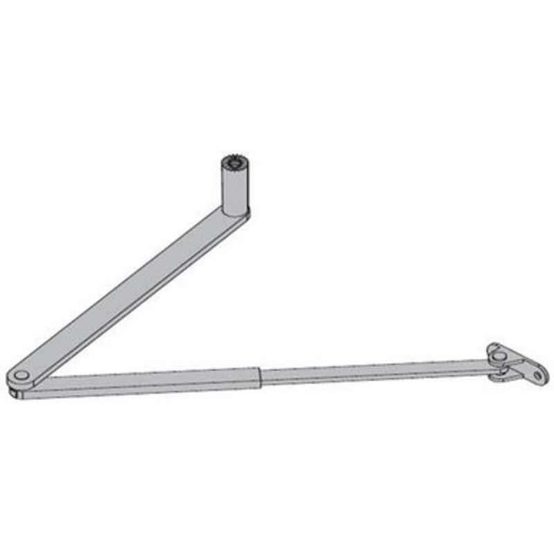 LCN 9140-79LR-DKBRZ Door Closer with 9140 and 9150 Series Long Rod Db in Dark Bronze Finish