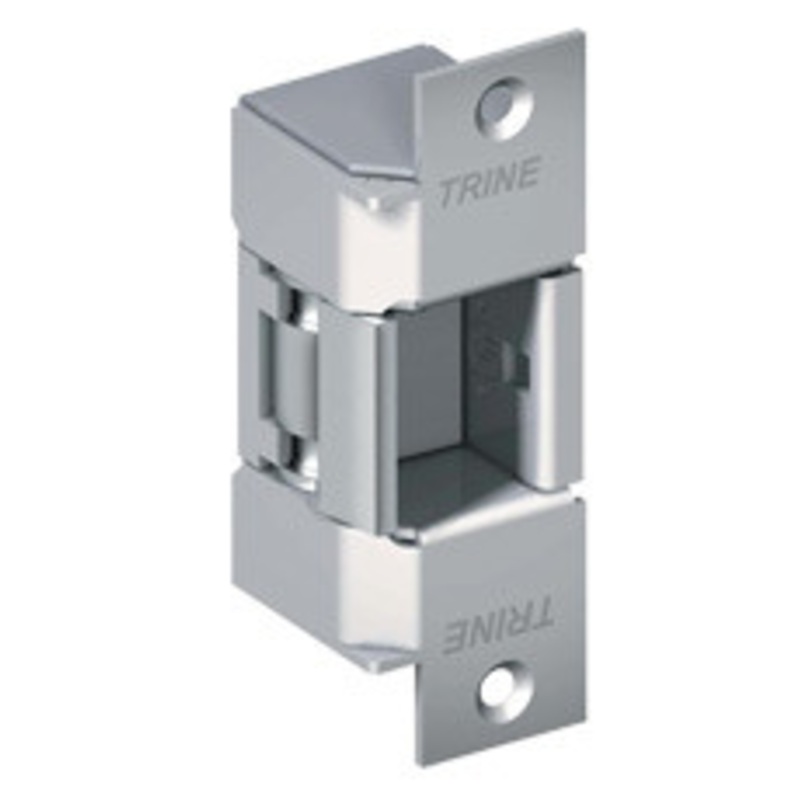 Trine EN400RP-RS-12DC-32D-RH Fail safe Outdoor Rim Panic Electric Strike in Satin Stainless Steel