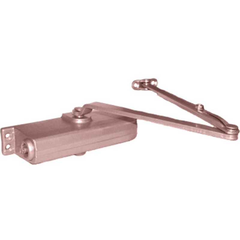 LCN 1261-HCUSH-STAT-SLIM Surface Mount Door Closer part Hold Open-CUSH-N-Stop Arm in Statuary Slim Cover Slim Cover Finish
