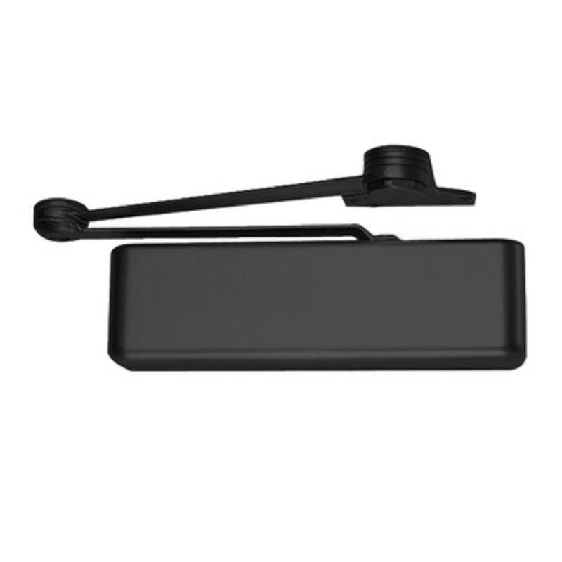 LCN 4111-SCUSH-LH-BLK-MC Smoothee Door Closer part Spring Cush Arm in Black Metal Cover Finish