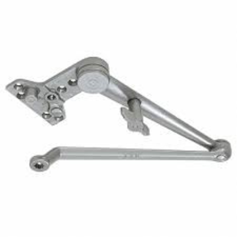 LCN 1460-3049EDA-G-US26 Surface Mount Door Closer with Hold Open Extra Duty Arm 62g in Bright Chrome Finish