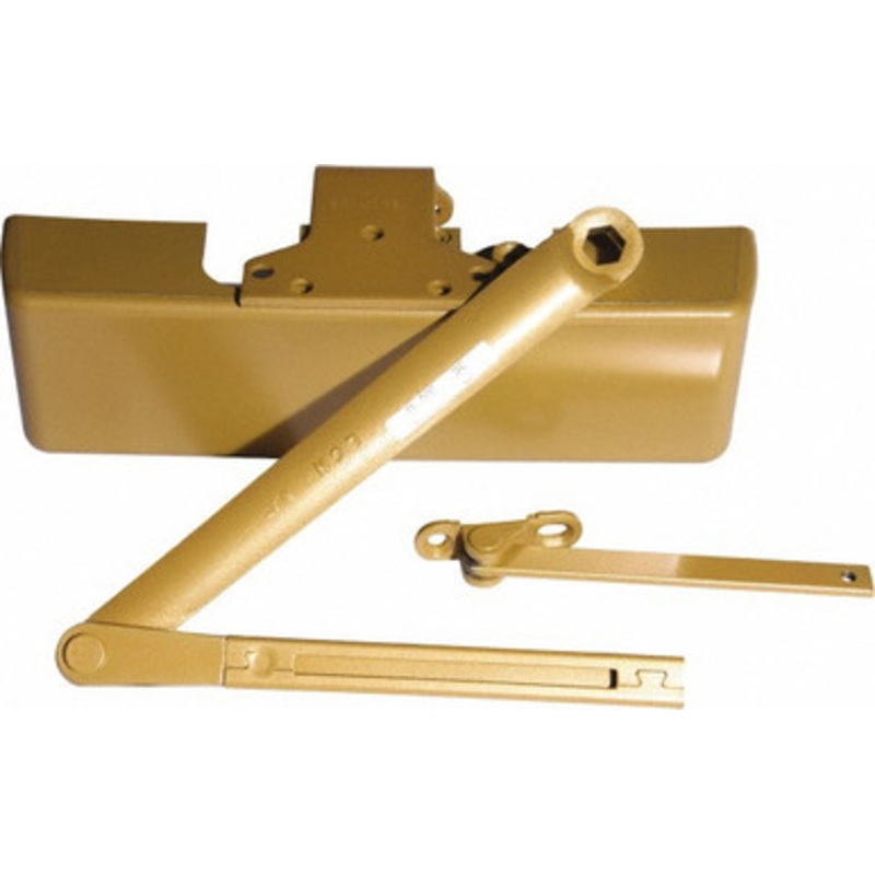 LCN-4011-REG RH BRASS MC  4010 Series Surface Closer
