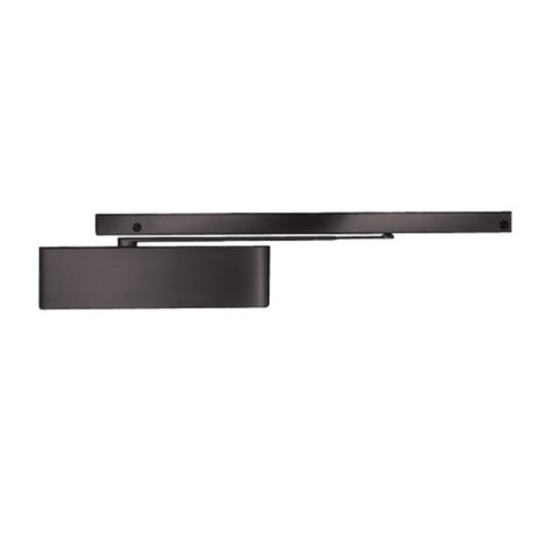 LCN 4040SE-STD-24V-LH-US4 Surface Mount Door Closer part Sentronic Holder and Closer 24V Left Hand in Satin Brass Finish