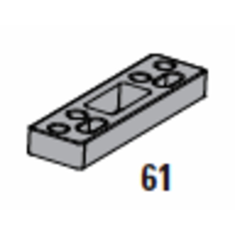 LCN 4110-61 BLK  4110 Ser Blade Stop Spacer