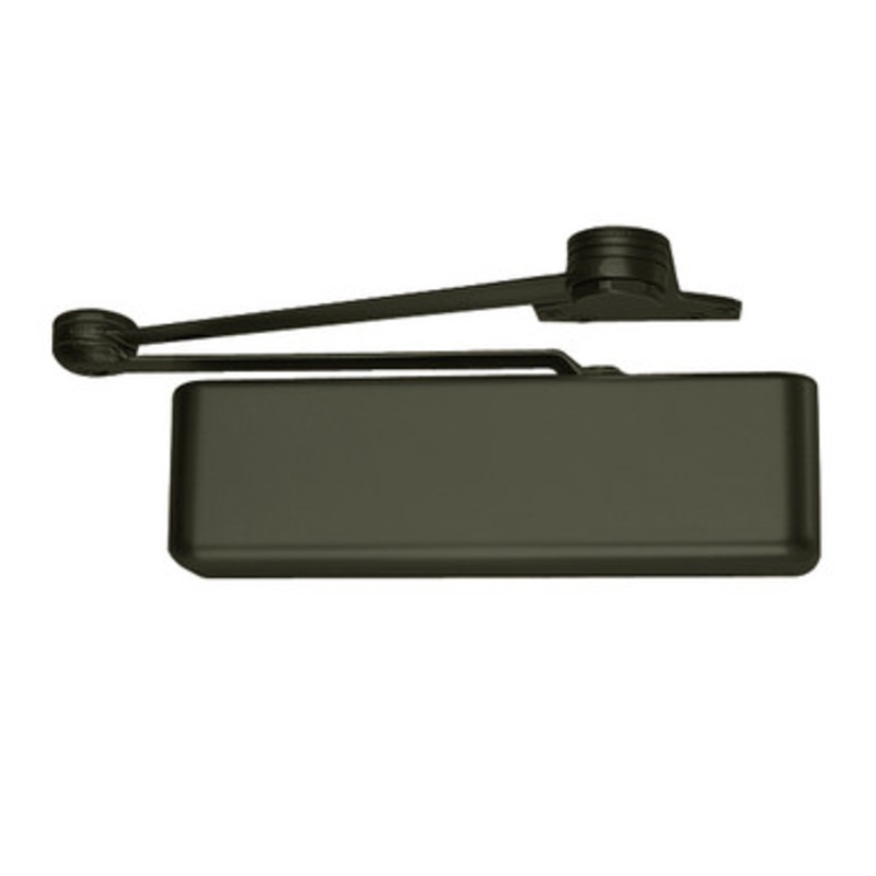 LCN 4111-SCUSH-LH-US10B-DEL Smoothee Door Closer part Spring Cush Arm in Oil Rubbed Satin Bronze Delayed Finish