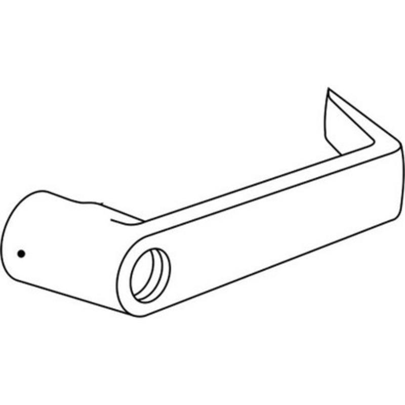Alarm Lock HW970J-7 Extended Spindle Fits 4-1/4 To 5 Doors ETDL Exit Trim