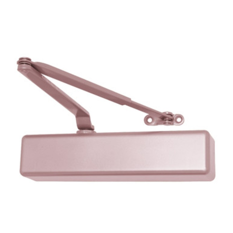 LCN 1461-HCUSH-STAT-FC Surface Mount Door Closer part Hold Open-CUSH-N-Stop Arm in Statuary Full Cover Finish