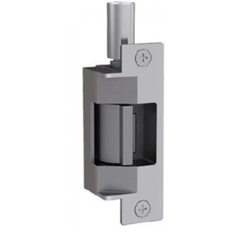 Folger Adam 712-75 24D 605 Fail Secure, Complete 24VDC Electric Strike, 3/4 Keeper, Metal Frame, Bright Brass