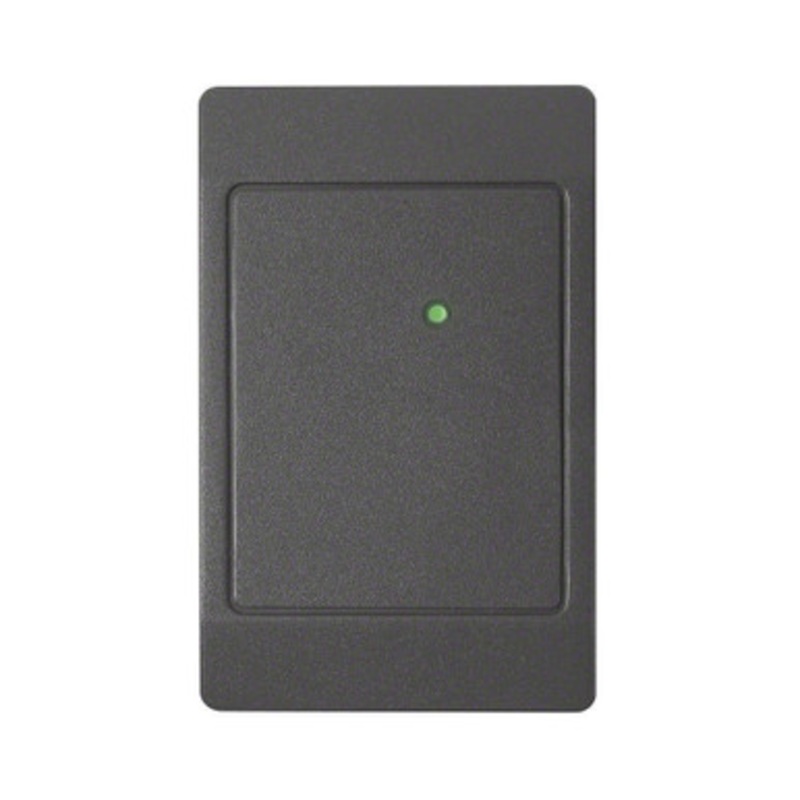 HID 5395CG100 Card Reader ThinLine II Reader, Weigand output, Charcoal Gray, 18 In. Pigtail