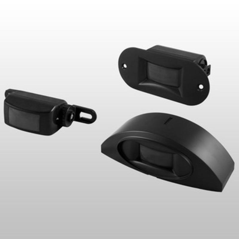 BEA Sensors 10FLYKITB  BEA Motion Sensor Passive infrared sensor, field adjustable detection zone, 0 to 180 degree mounting angle, 12 to 24 V AC/DC Black finish