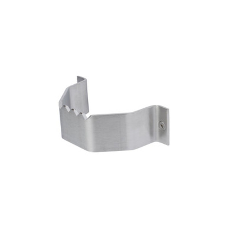 FP1230 US32D  Rockwood Door Pulls, Push and Pull Plates Foot Pull, 6 CTC, 3-1/4 Projection, Satin Stainless Steel