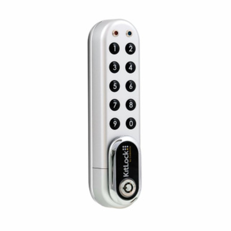 KitLock KL1000 G3 Locker Lock or Cabinet Lock with 24 Hours Timer and Key Override