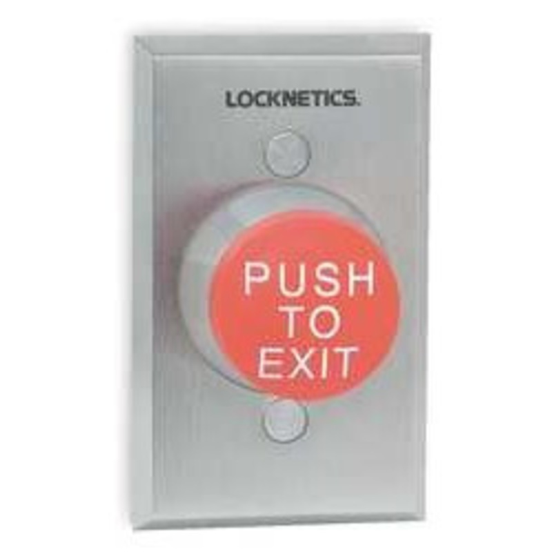 Schlage 623RD-AA-L2/ILL Alternate Action/Maintained w/ LED’s Heavy Duty 1-5/8 Push Button Single Gang (Red)