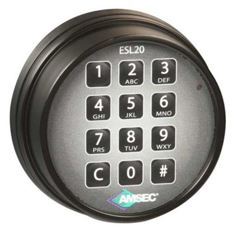 Amsec ESL20XLBL-S Slam Bolt Electronic Safe Lock