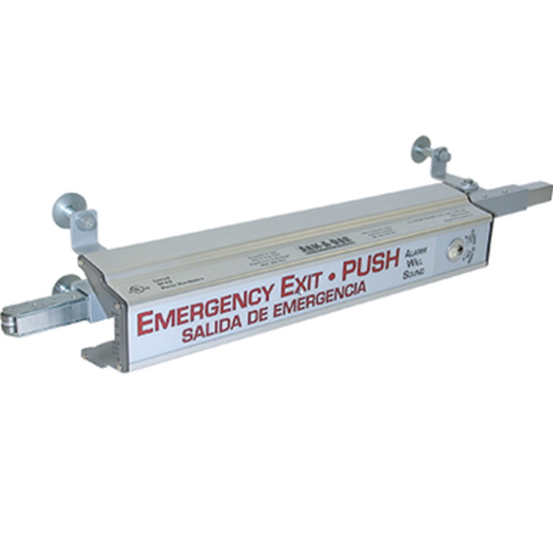 Arm-A-Dor A101-F02 Automatic Re-Lock Fire Rated Secure Panic Exit Device with Alarm