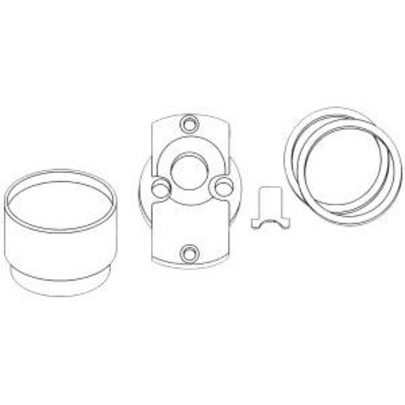 Alarm Lock/Trilogy Alarm Lock ET-AL Alarm Lock Standard Rim Cylinder Adapter Kit (Schlage C keyway)