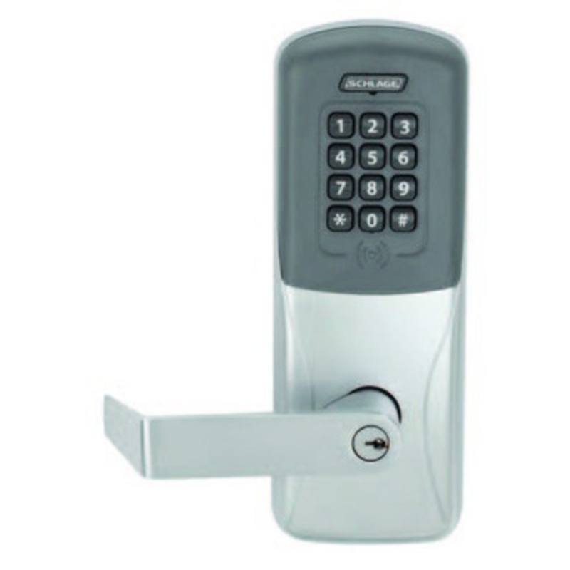 Schlage Schlage CO-200-MS-70-PRK-BD Offline Mortise Classroom/Storeroom Proximity/Keypad Electronic Lock For SFIC (Less Core)