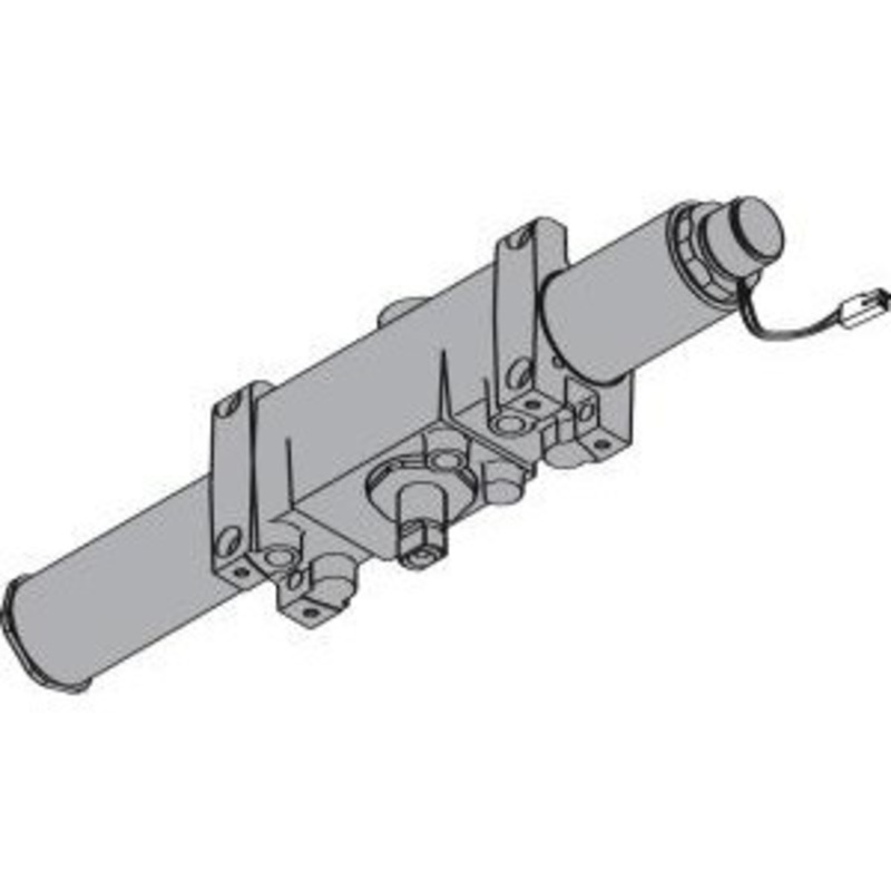 LCN 4314ME-3971-24V-LH-AL 24 Volts Standard ME Cylinder ONLY Left Hand Aluminum Finish
