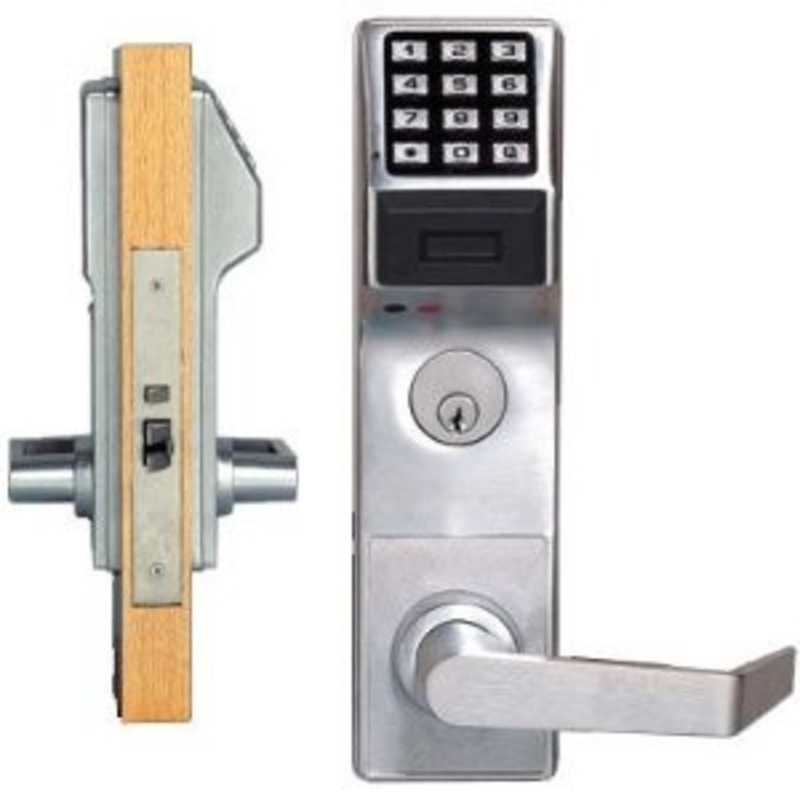 Alarm Lock PDL3500CRR Trilogy Mortise Digital Proximity/Keypad Lock w/ Audit Trail Right Hand