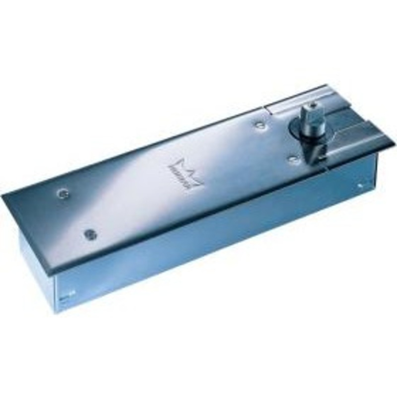 Dorma BTS80D-6-74010-LH-626 3/4 Offset Hung Single Acting Door Package Door Floor Closer Size 6 Left Hand