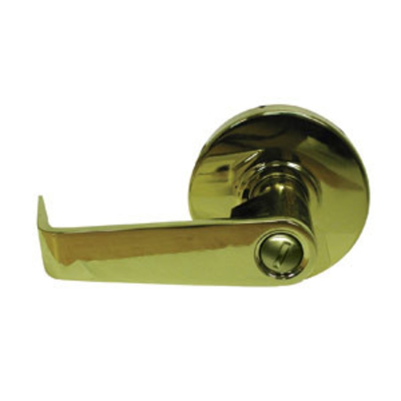 General Lock Privacy Set, S Lever Design, 2-3/4 Backset, ANSI Strike, Grade 2-2