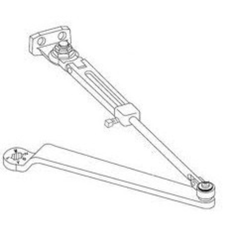 Norton 7701-8 689 Parallel Arm Assembly, Hold Open, 1600, 7500, 8000, 9300BC Series, Aluminum