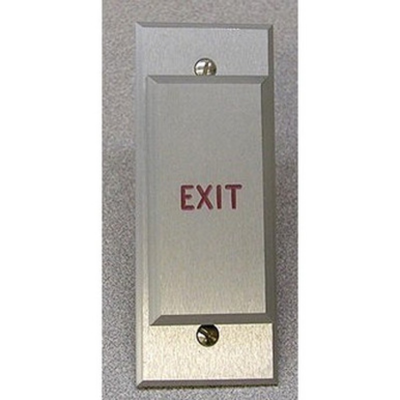 Dortronics N5286-ATxE3 Adjustable Timer Push Plate Narrow Style Switch Exit