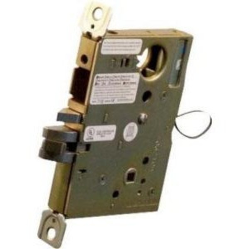 Command Access Command Access MDL80EU-12V-REX Electrified Schlage Mortise Lock Body w/ Request to Exit (Fail Secure)