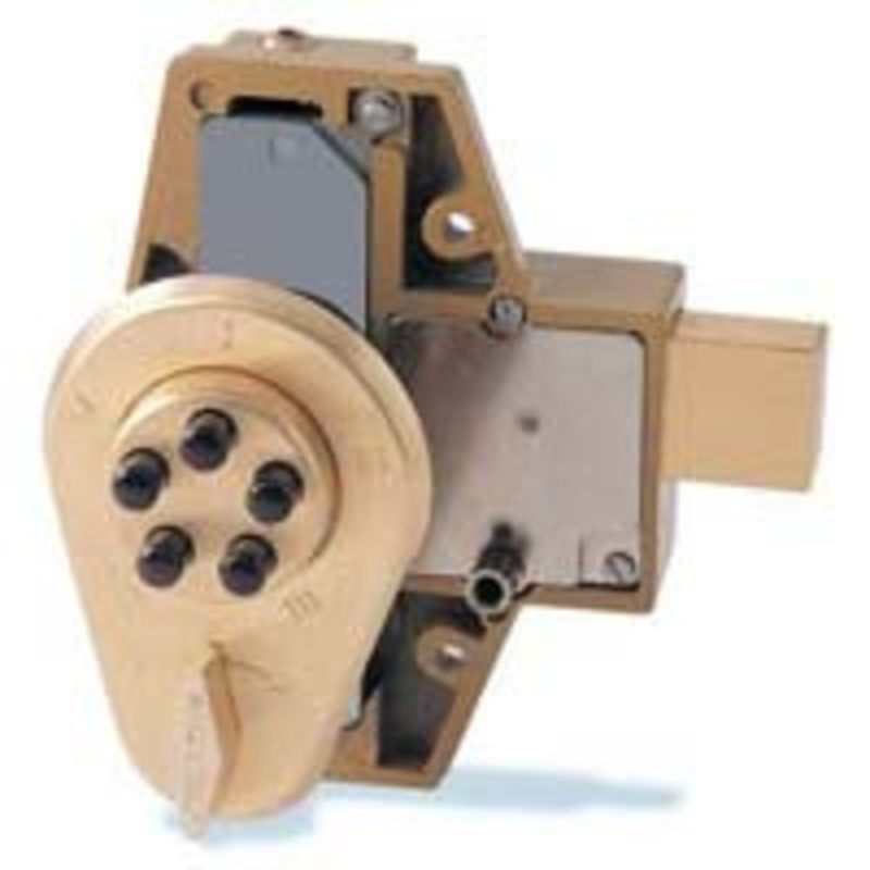 Kaba Unican Simplex 900 Series Model# SI935 Deadbolt with key override with Latch Holdback for 1-3/8 to 1-1/2 door
