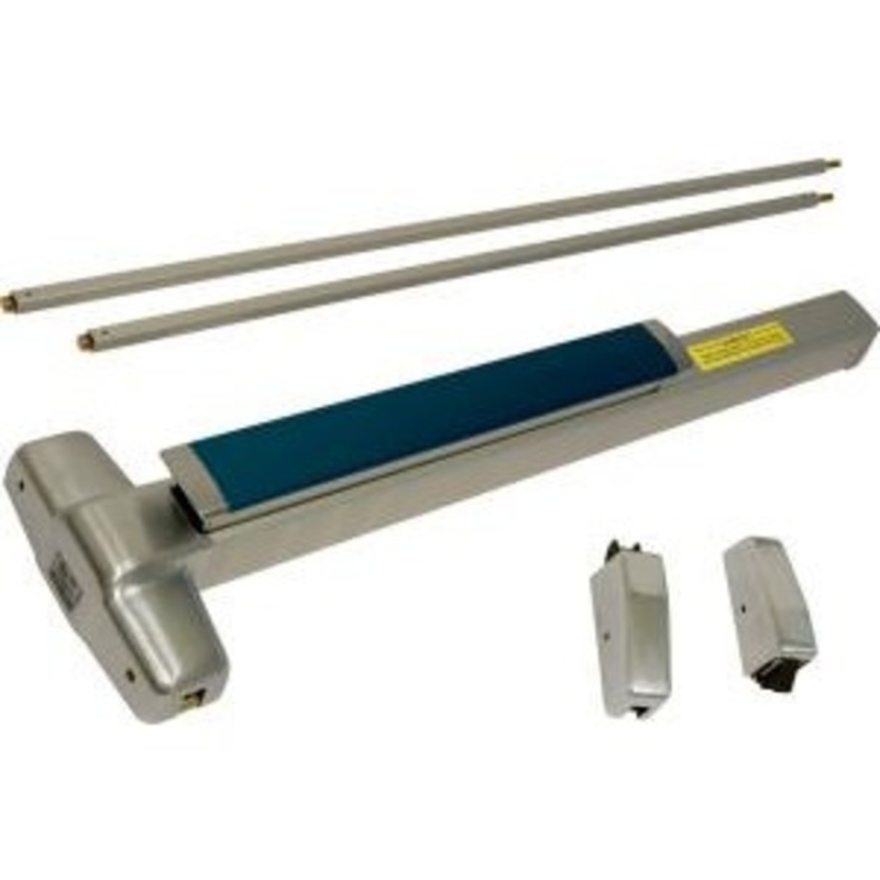 Von Duprin Von Duprin EL9827EO-3-US28 Exit Only Electric Latch Retraction Surface Mounted Vertical Rod Exit Device 3′ Door
