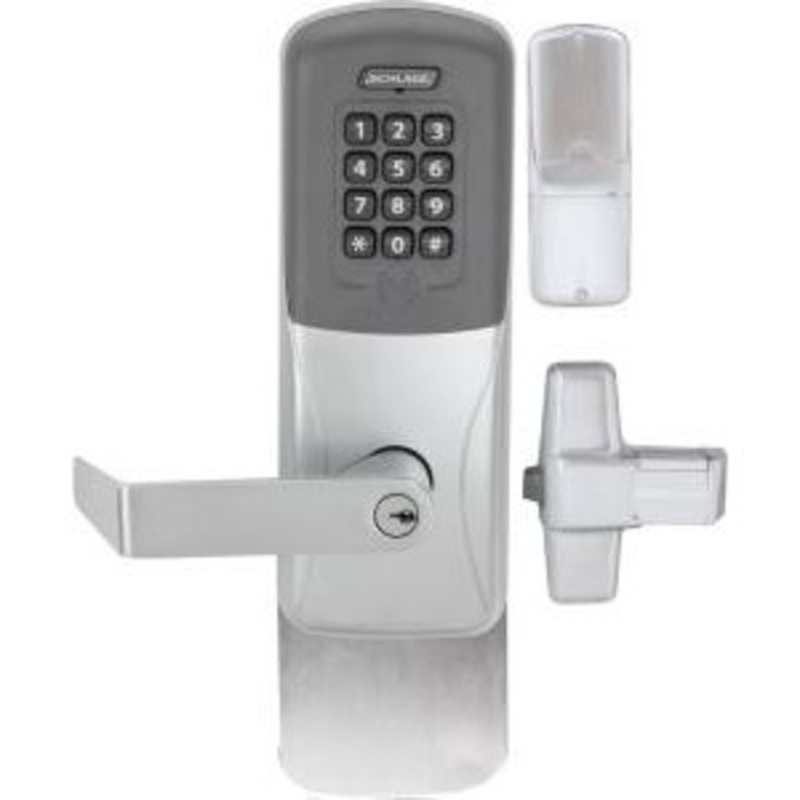 Schlage CO-200-993R-70-PRK-LD Offline Exit Trim Rim/Concealed Vertical Rod Proximity/Keypad Electronic Lock (Less Cylinder)