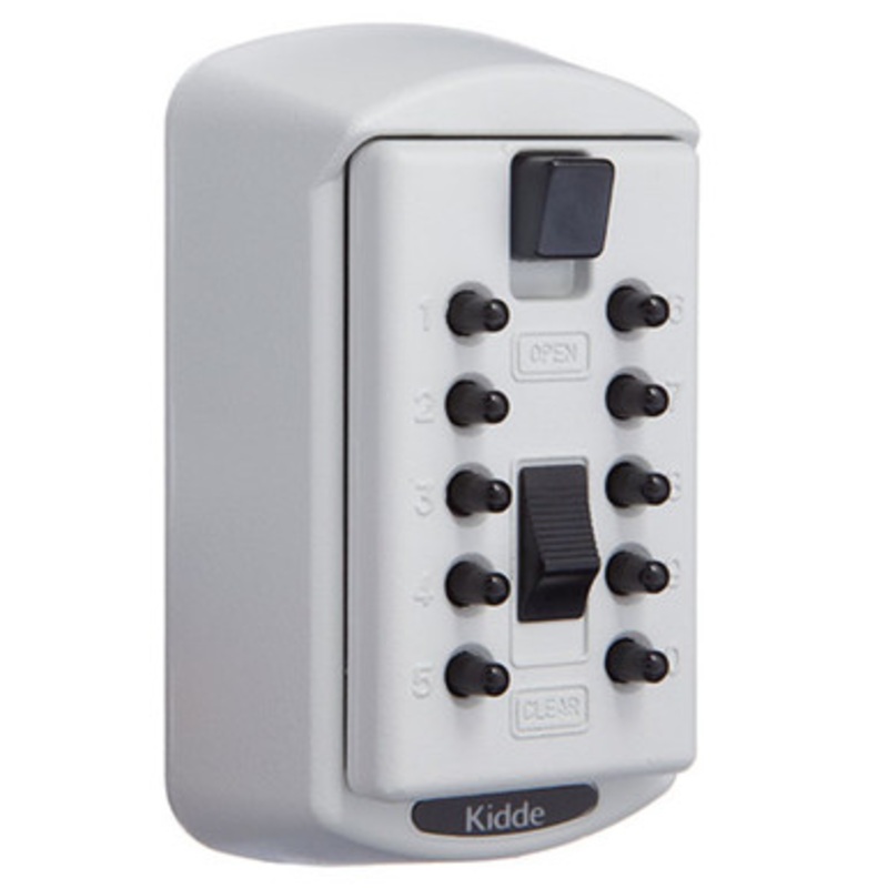GE Security 001370 White Slimline Key Safe