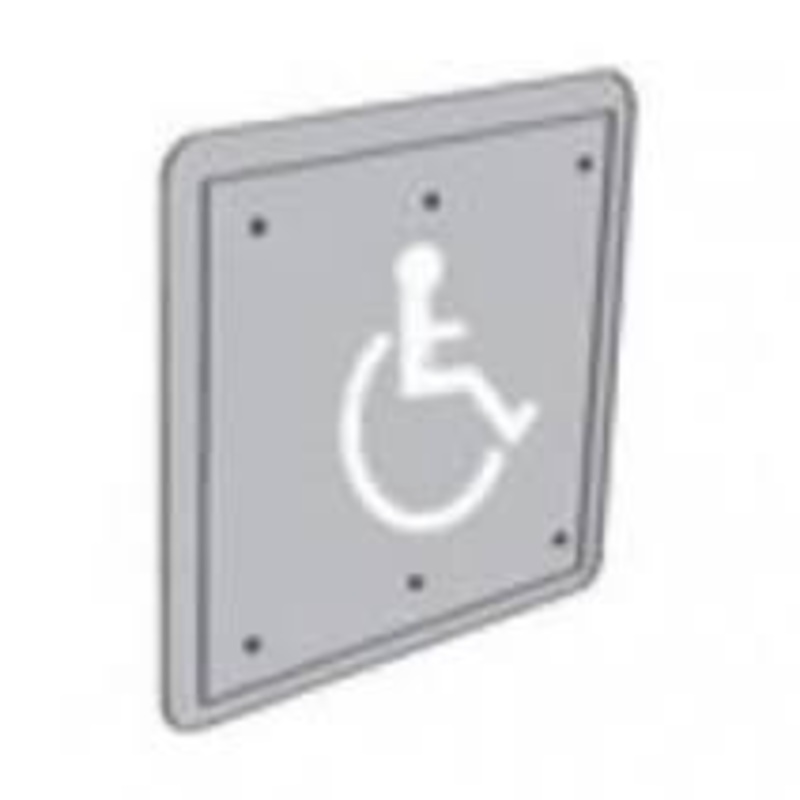 LCN 8310-3853WF Door Closer with Wless Act Logo Only 8310 Wall Flush Mount Actuator