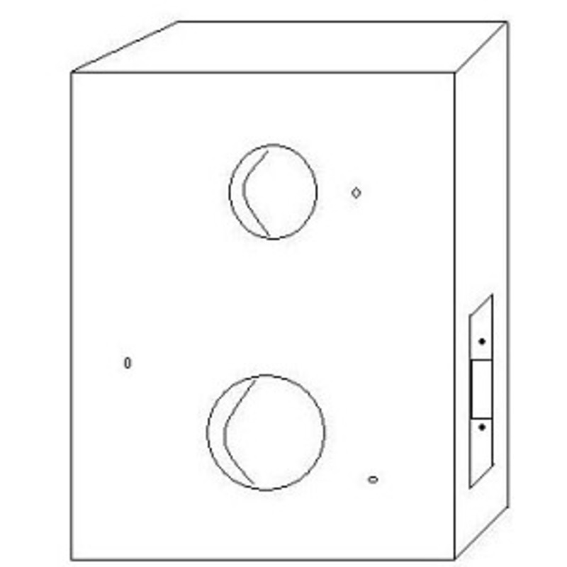 Keedex Weldable Gate box K-BXSIM-7004