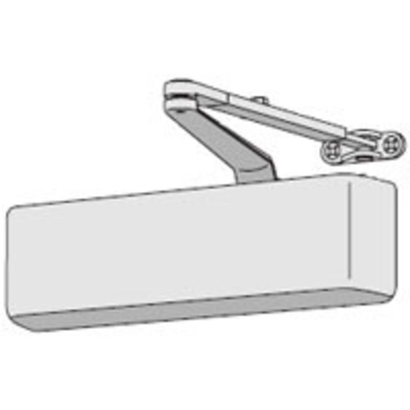 4040xp Closer Sprg Cush Al – W/ Spring Cush Arm