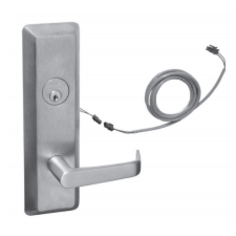 Corbin Russwin N9905ET 626 RHR Fail Secure Lever Trim, Newport Lever, w/Escutcheon, Right Hand Reverse