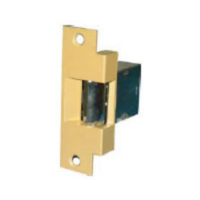 Trine 007C-8-16AC/4-6DC Electric Strike for Cylindrical Lock in Satin Chrome