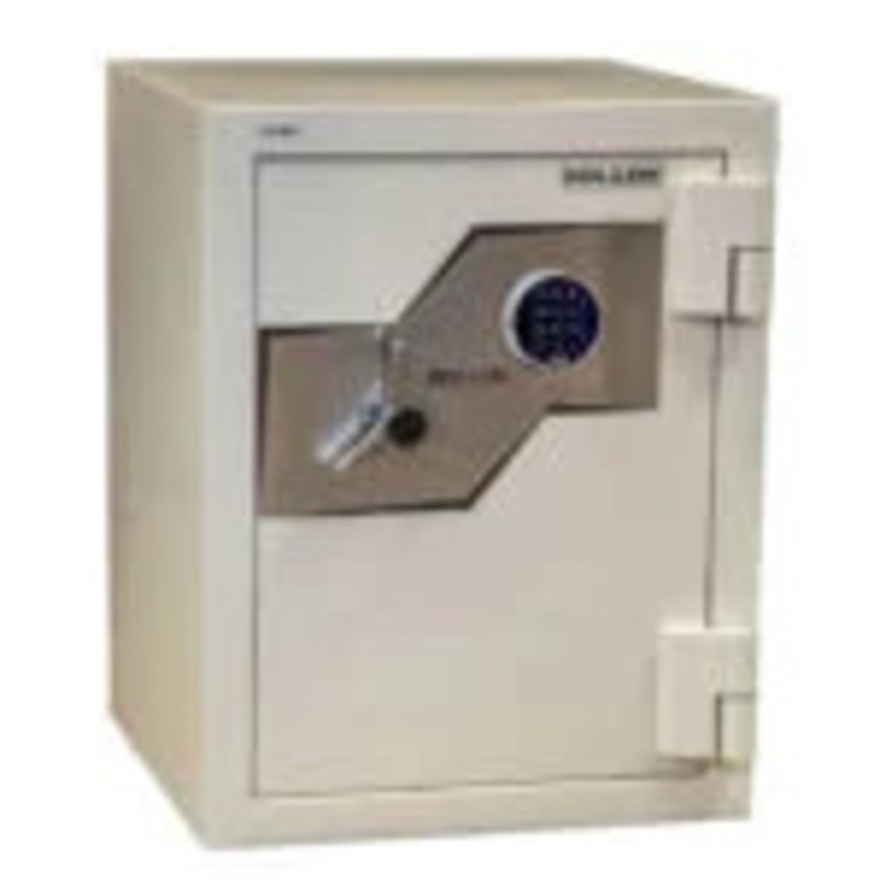 Hollon Safe FB-685E Fire and Burglary Safe Oyster Series with Electronic Keypad