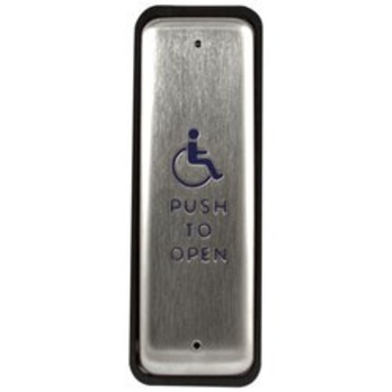 BEA 10PBJ1 Jamb Style Push Plate (Logo & Text)